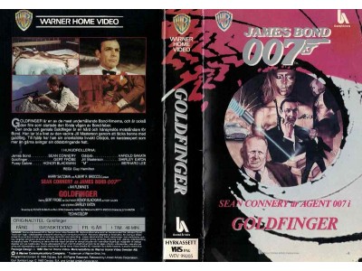 James Bond , 007  Goldfinger 